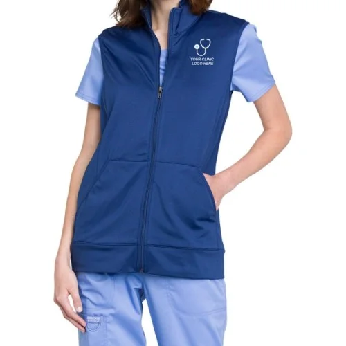 Women Front Zip Workwear Vest